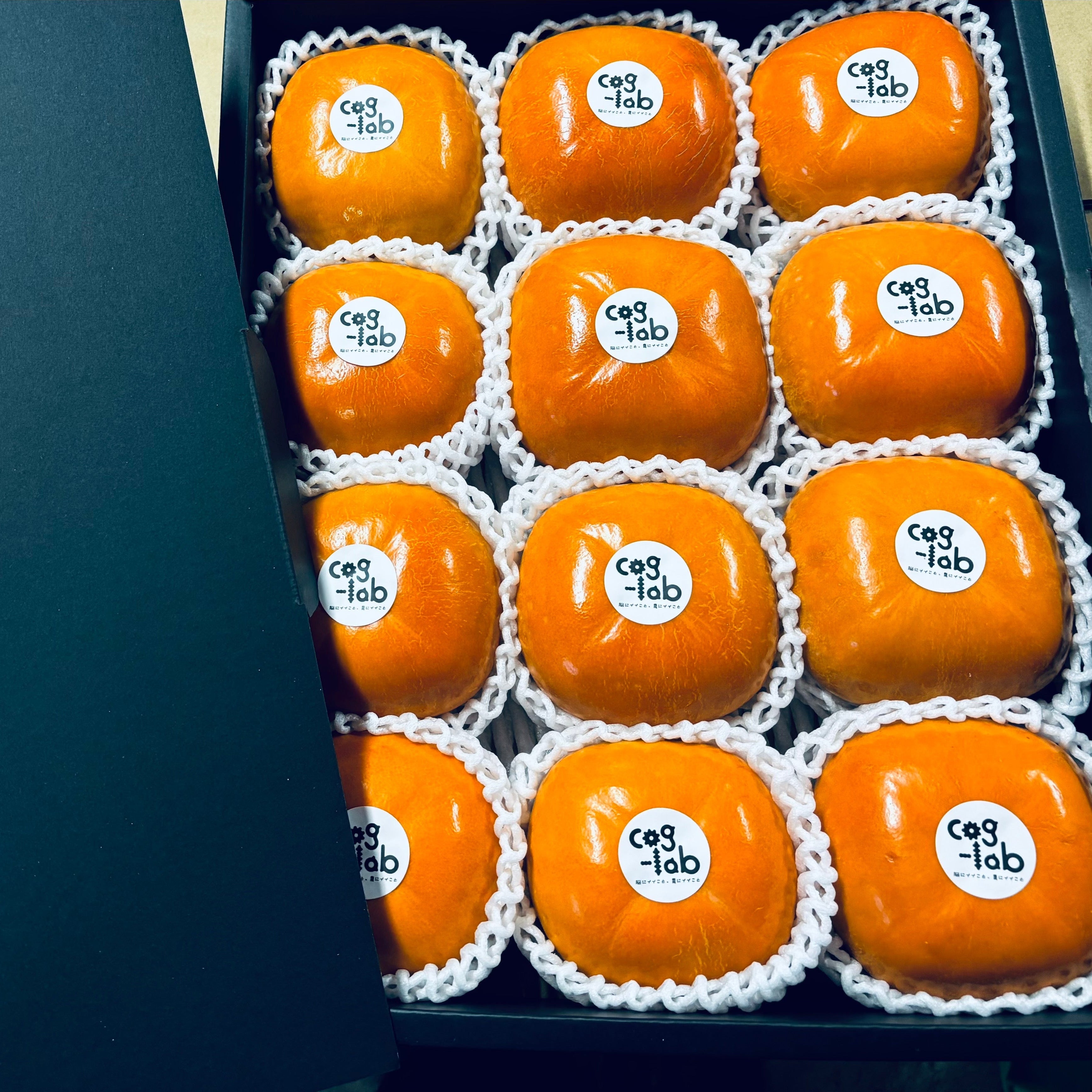 稀少！中身が黒いブランド柿】化粧箱入り 樹上熟成の黒ゴマ柿3kg