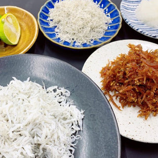 お試しセット 釜揚げしらす&大人気のしらすの佃煮2種