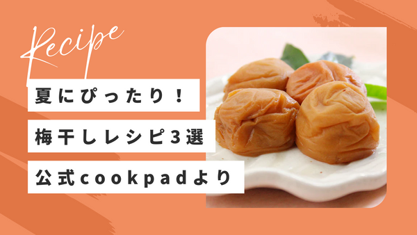 夏のごはんにさっぱりひと工夫！5STAR MARCHEの梅干しレシピ特集