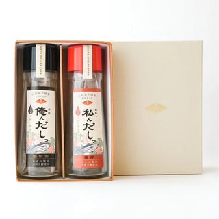 ギフトボックス【桜】伝統の匠の技「手火山製法」の出汁瓶セット
