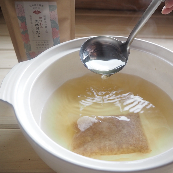 かつおの天然おだし（出汁パック7個入り）