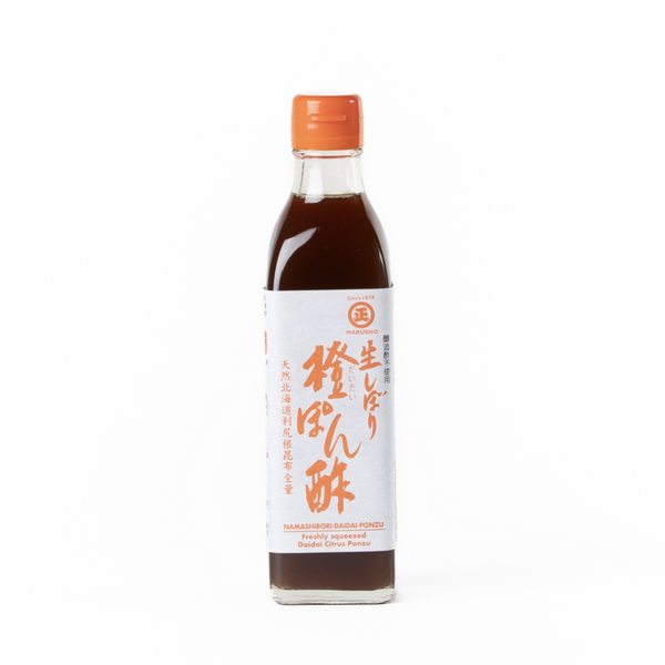 創業明治12年！老舗丸正の香り高いぽん酢5本セット(各300ml)