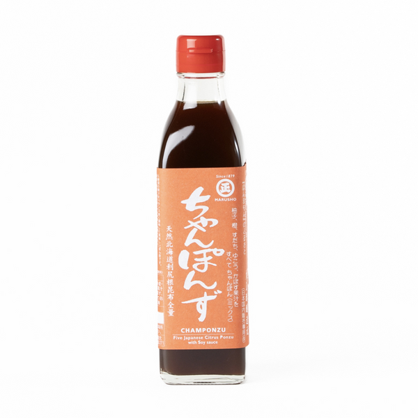 創業明治12年！老舗丸正の香り高いぽん酢5本セット(各300ml)