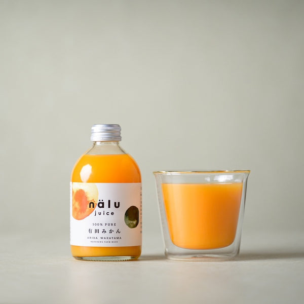 鳴川農園のみかんジュースnalu