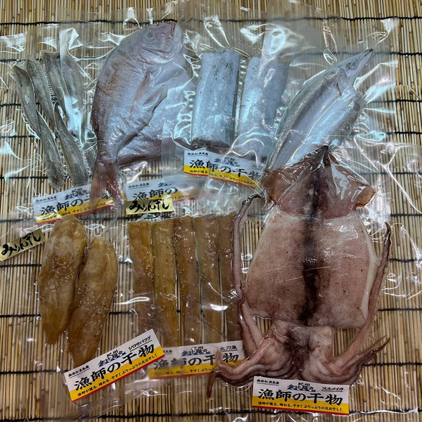 漁師の干物７種セット！箕島漁港の紀州金比羅丸からお届け